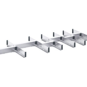 Cubio Adjustable Divider Kit 14 Compartment for Cabinet - WxDxH:1300X525X75mm Galvanised Steel _SKU-43020688.51