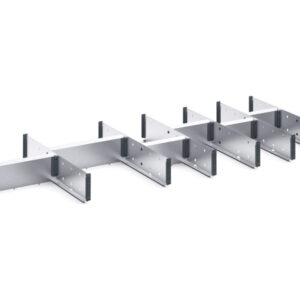 Cubio Adjustable Divider Kit 14 Compartment for Cabinet - WxDxH:1300X525X100mm Galvanised Steel _SKU-43020690.51
