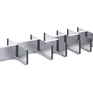 Cubio Adjustable Divider Kit 14 Compartment for Cabinet - WxDxH:1300X525X150mm Galvanised Steel _SKU-43020692.51