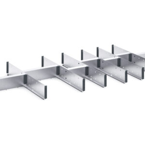 Cubio Adjustable Divider Kit 14 Compartment for Cabinet - WxDxH: 1300X650X100mm Galvanised Steel _SKU-43020696.51