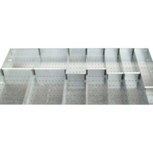 Cubio Adjustable Divider Kit 14 Compartment for Cabinet - WxDxH: 1300X750X150mm Galvanised Steel _SKU-43020704.51