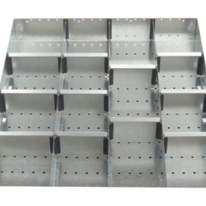 Cubio Adjustable Divider Kit 15 Compartment for Cabinet - WxDxH: 650X750X150mm Galvanised Steel _SKU-43020725.51