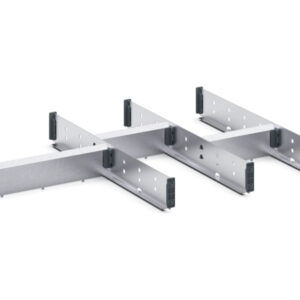 Bott Cubio Drawer Organizer - Cubio Adjustable Divider Kit 7 Compartment for Cabinet - WxDxH: 800X525X75mm Galvanised Steel _SKU-43020726.51