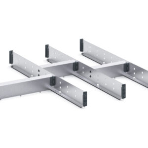 Cubio Adjustable Divider Kit 7 Compartment for Cabinet - WxDxH: 800X650X75mm Galvanised Steel _SKU-43020729.51