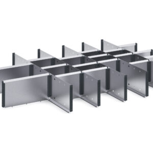 Cubio Adjustable Divider Kit 23 Compartment for Cabinet - WxDxH: 1050X750X150mm Galvanised Steel _SKU-43020740.51