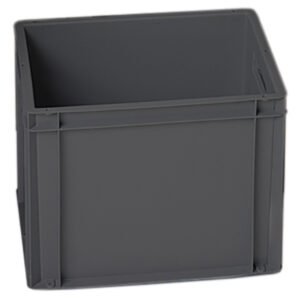 Bott Polypropylene Crate - Eurobox . WxDxH: 400X300X320mm Plastic Ral 7016 _SKU-62510015.19V