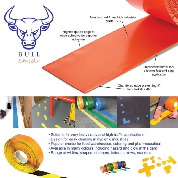 Invictus Bull Industrial Floor Tapes  SKU-F1828 - Image 2